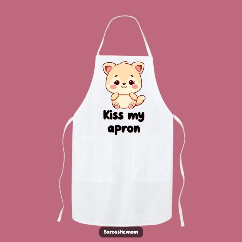 Funny Kawaii Mom Animal Apron - Sarcastic Chef's Wisdom Gift