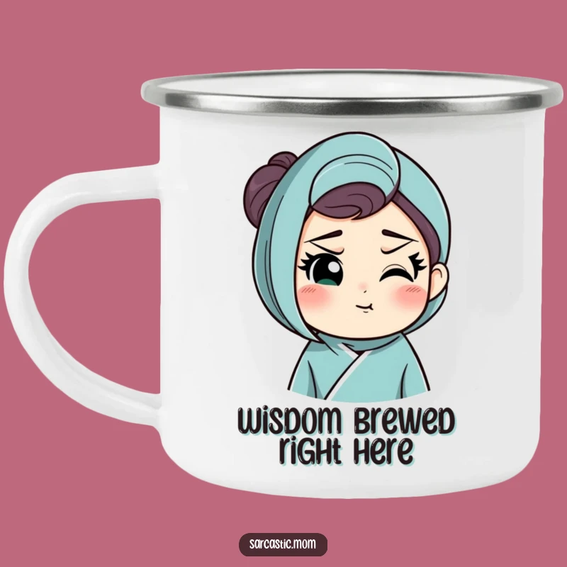 Funny Knowing Mom Camping Mug: Hilarious Outdoor Gift for Adventurous Mothers