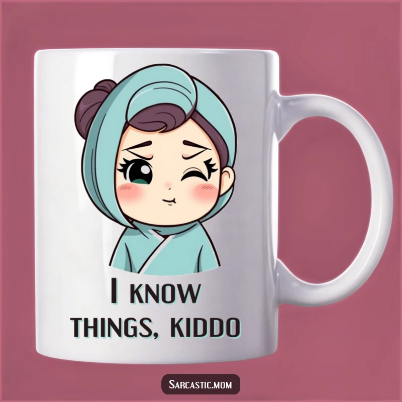 Funny Raised Eyebrow Mom Mug: The Ultimate Funny Gift for Knowing Mothers