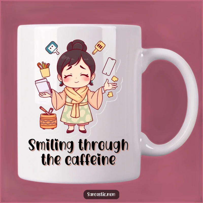 Funny Juggling Mom Mug: The Ultimate Funny Gift for Busy Mothers