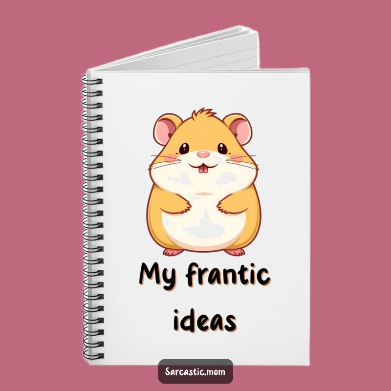 Funny Hamster Mom Notebook: Tiny Chin Wag Journal Gift