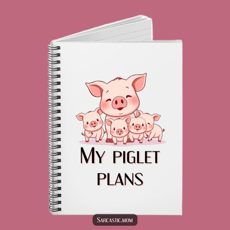 Funny Mother Pig Herding Notebook: Jot Down Notes with Hilarious Farm Style, Gift!