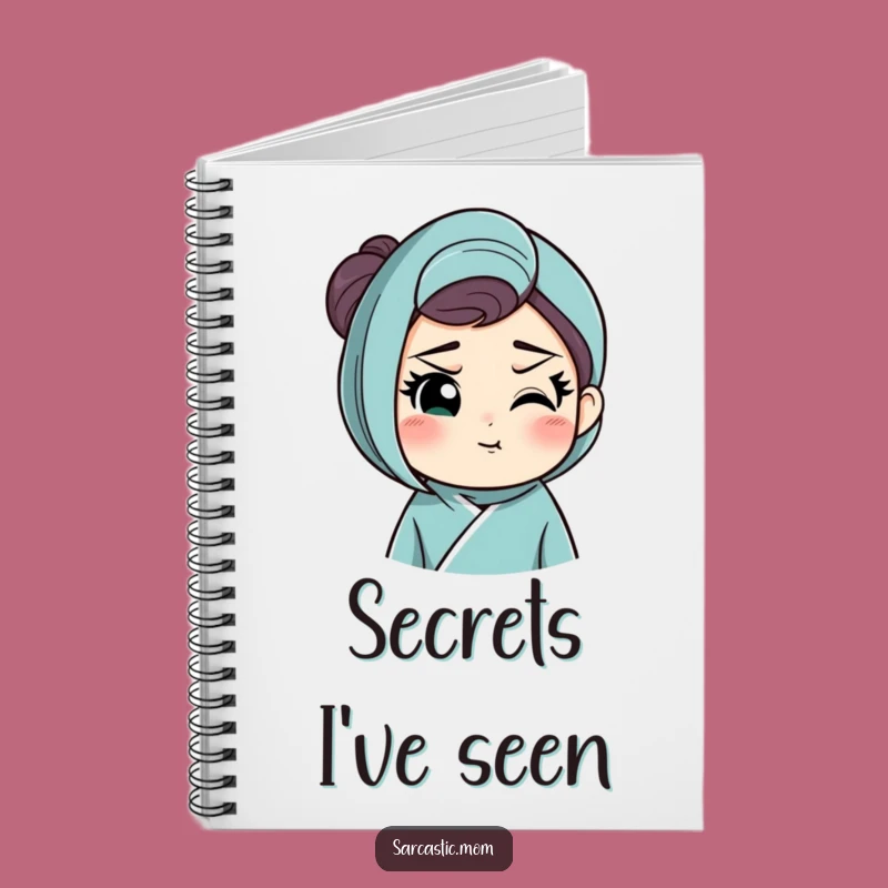 Funny Smirk Mom Notebook: A Humorous Gift for Moms Who Know Best