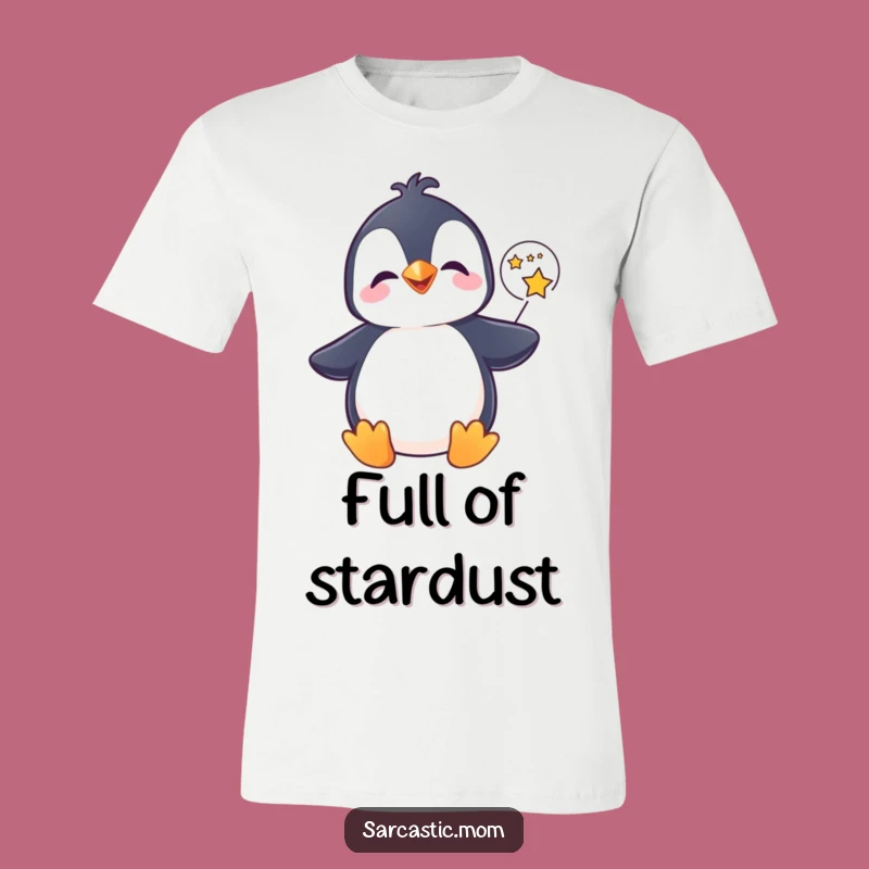 Funny Giggling Penguin T-Shirt - Wear Your Inner Sparkle