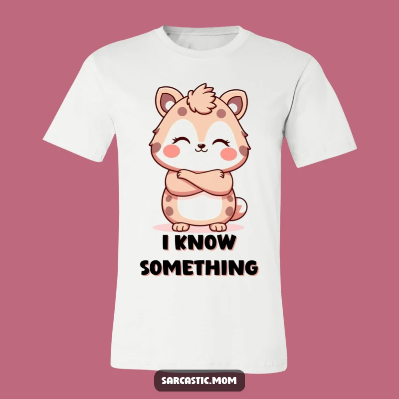 Funny Kawaii Mom T-Shirt: Crossed Arms Smirk - Attitude Gift
